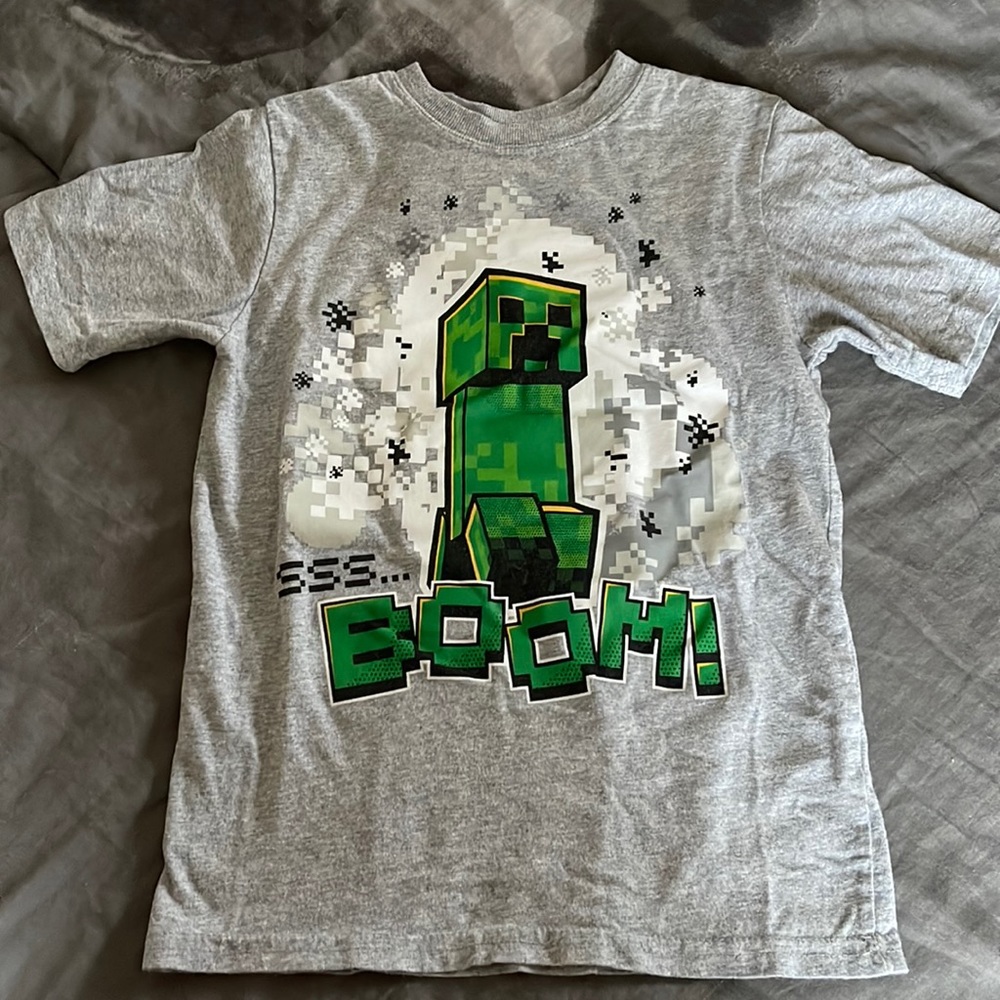 Boys Minecraft Graphic Tee S 5/6